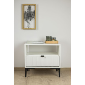 Zestaw 4 sztuk noga meblowa Kotwica Elegant czarny mat wysokość 15 cm