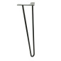 Noga meblowa Hairpin Loft czarny mat wysokość 41 cm - 2 pręty Noga meblowa Hairpin Loft czarny mat wysokość 41 cm - 2 pręty
