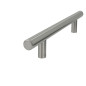Uchwyt meblowy Reling 128 mm srebrny