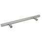 Uchwyt meblowy Reling 128 mm srebrny