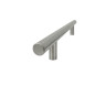 Uchwyt meblowy Reling 160 mm srebrny