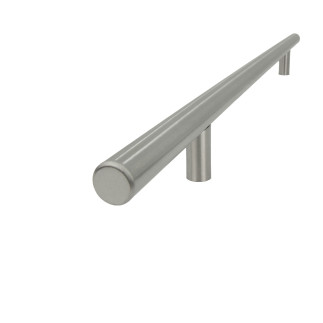 Uchwyt meblowy Reling 256 mm srebrny