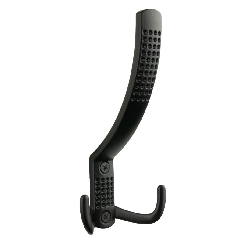 Wieszak na ubrania haczyk metalowy czarny