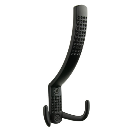 Wieszak na ubrania haczyk metalowy czarny