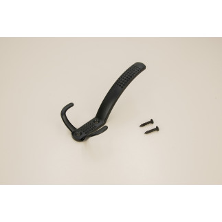 Wieszak na ubrania haczyk metalowy czarny