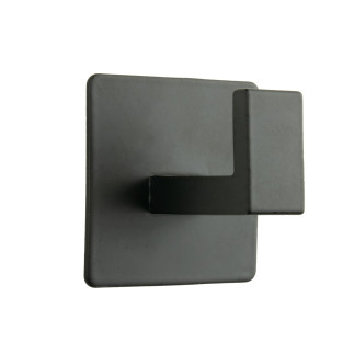 Zestaw 10 wieszaków łazienkowych, haczyk samoprzylepny czarny metalowy