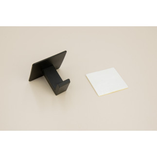 Zestaw 10 wieszaków łazienkowych, haczyk samoprzylepny czarny metalowy