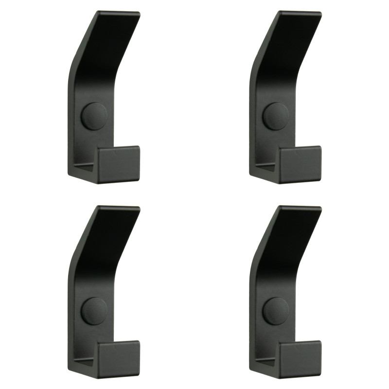 Zestaw 4 Wieszaków ściennych, łazienkowy haczyk Zestaw 4 Wieszaków ściennych, łazienkowy haczyk