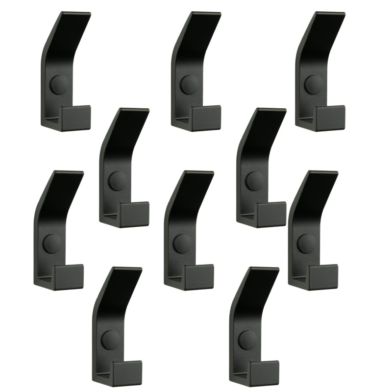 Zestaw 10 Wieszaków ściennych, łazienkowy haczyk Zestaw 10 Wieszaków ściennych, łazienkowy haczyk