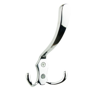 Zestaw 10 Wieszaków łazienkowych, srebrny na ubrania metalowy