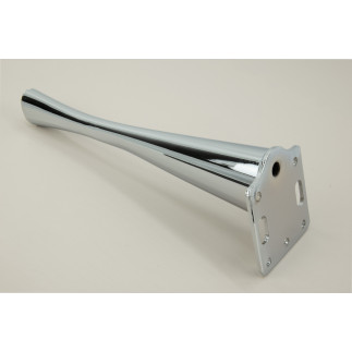 Nóżka meblowa w stylu Szpilka srebrna chromowana 23 cm