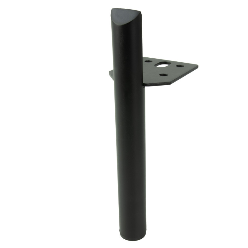 Noga meblowa Szpilka czarny mat 15 cm Noga meblowa Szpilka czarny mat 15 cm