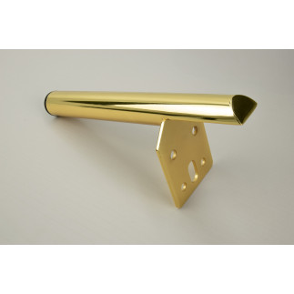 Noga meblowa Szpilka złoty chrom nóżka 15 cm