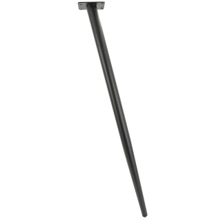 Zestaw 4 x Noga meblowa Szpilka skośna czarna 70 cm
