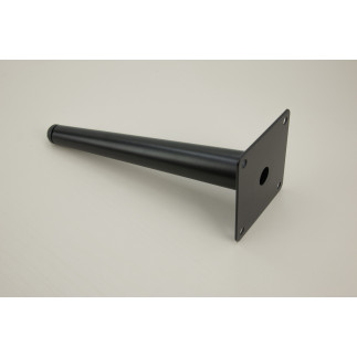 Noga meblowa Szpilka skośna czarny mat 20 cm