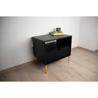 Zestaw 4 sztuk noga meblowa Szpilka złoty chrom wysokość 13 cm