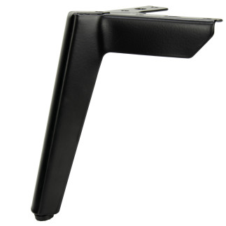 Zestaw 4 sztuk noga meblowa Kotwica Loft czarny mat wysokość 15 cm