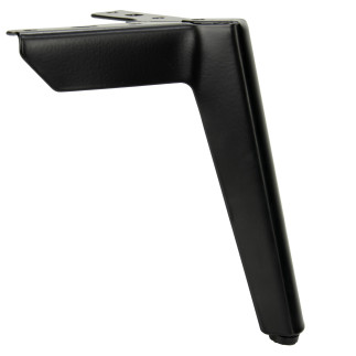 Zestaw 4 sztuk noga meblowa Kotwica Loft czarny mat wysokość 15 cm