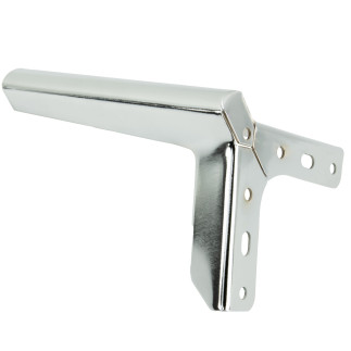 Zestaw 4 sztuk noga meblowa Kotwica Loft srebrny chrom wysokość 15 cm