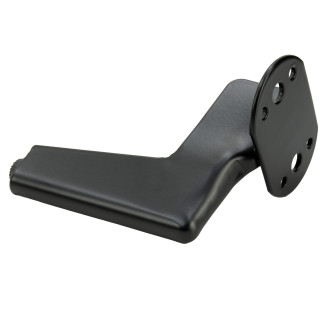 Zestaw 4 sztuk noga meblowa Loft czarny mat wysokość 12 cm