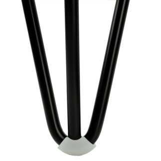 4 x Noga meblowa Hairpin Loft czarny mat wysokość 15 cm
