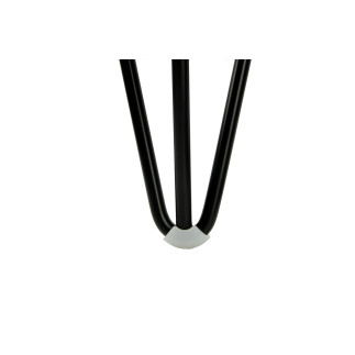 4 x Noga meblowa Hairpin Loft czarny mat wysokość 15 cm