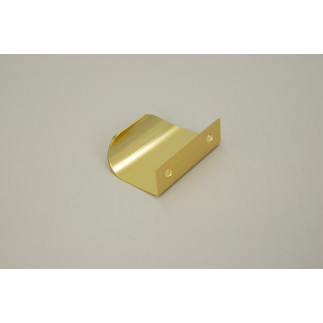 Uchwyt meblowy krawędziowy 50 mm złoty