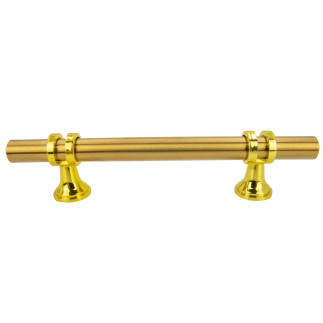 Uchwyt meblowy reling Apollo 96 mm złoty
