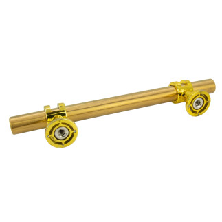 Uchwyt meblowy reling Apollo 96 mm złoty