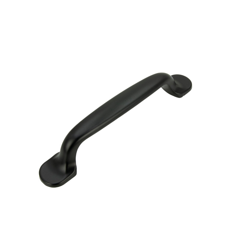 Uchwyt meblowy czarny 96 mm metalowy