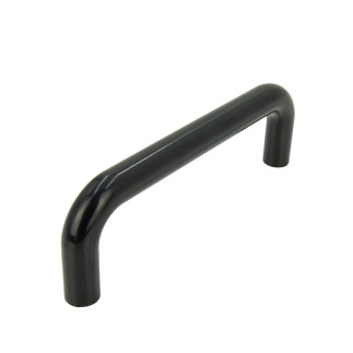Uchwyt meblowy czarny 96 mm plastikowy uchwyt