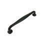 Elegancki chwyt meblowy czarny 128 mm
