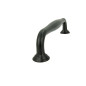 Elegancki chwyt meblowy czarny 128 mm