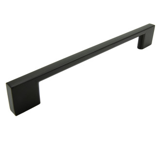 Uchwyt meblowy czarny 160 mm metalowy