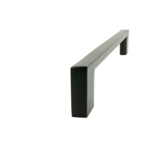 Uchwyt meblowy czarny 224 mm metalowy