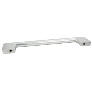 Uchwyt meblowy srebrny 128 mm metalowy