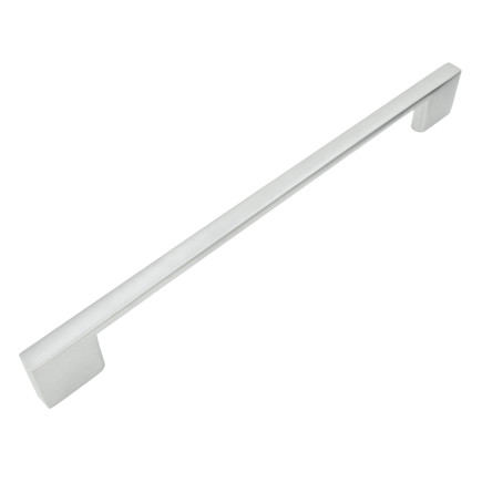 Uchwyt meblowy srebrny 256 mm metalowy