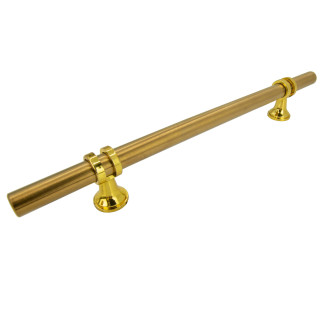 Uchwyt meblowy reling Apollo 192 mm złoty