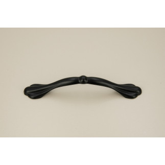 Uchwyt meblowy czarny 96 mm metalowy