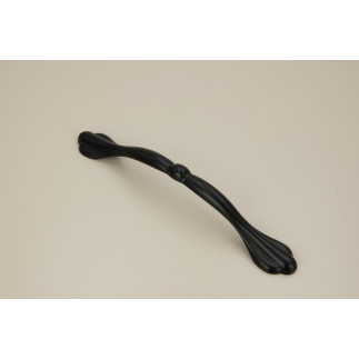 Uchwyt meblowy czarny 128 mm metalowy