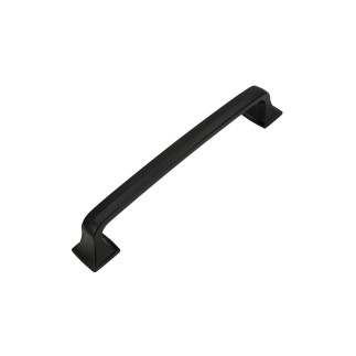 Uchwyt meblowy czarny 128 mm z metalu