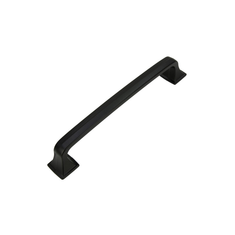 Uchwyt meblowy czarny 128 mm z metalu Uchwyt meblowy czarny 128 mm z metalu