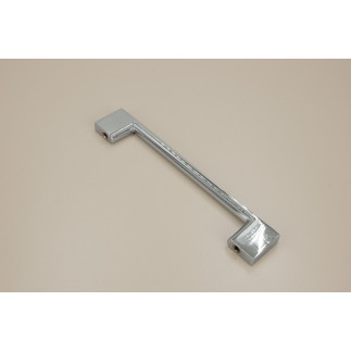 Uchwyt meblowy srebrny chrom 128 mm metalowy