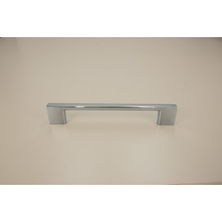 Uchwyt meblowy srebrny chrom 128 mm metalowy