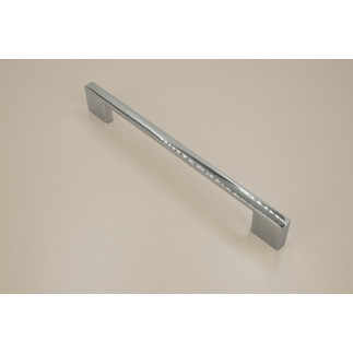 Uchwyt meblowy srebrny chrom 160 mm metalowy