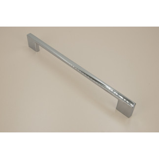 Uchwyt meblowy srebrny chrom 192 mm metalowy