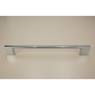 Uchwyt meblowy srebrny chrom 192 mm metalowy