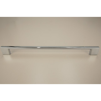 Uchwyt meblowy srebrny chrom 224 mm metalowy