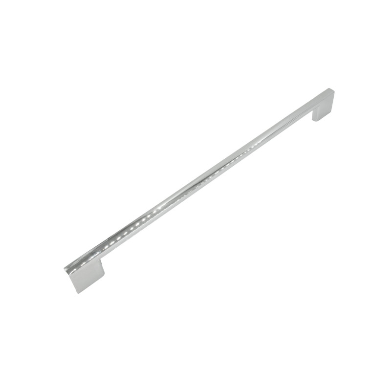 Uchwyt meblowy srebrny chrom 256 mm metalowy