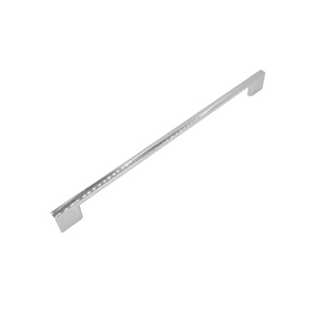 Uchwyt meblowy srebrny chrom 256 mm metalowy